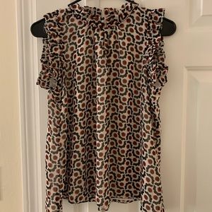 Ann Taylor sleeveless blouse